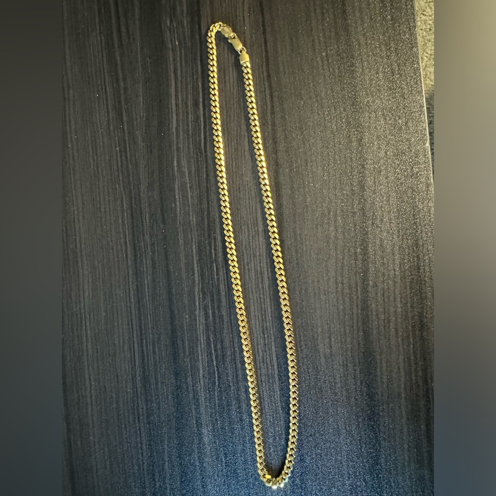 Jaxxon Cuban Link Gold Plated Chain 20” 5mm